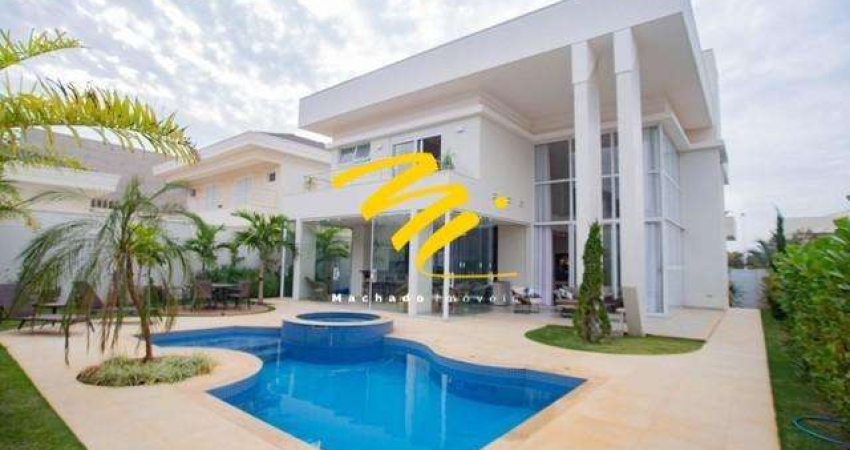 Sobrado à venda em Campinas, Loteamento Mont Blanc Residence, com 4 suítes, com 408 m²