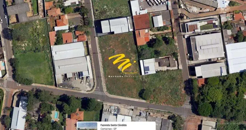 Terreno à venda em campinas, parque rural fazenda santa cândida, com 4320 m²