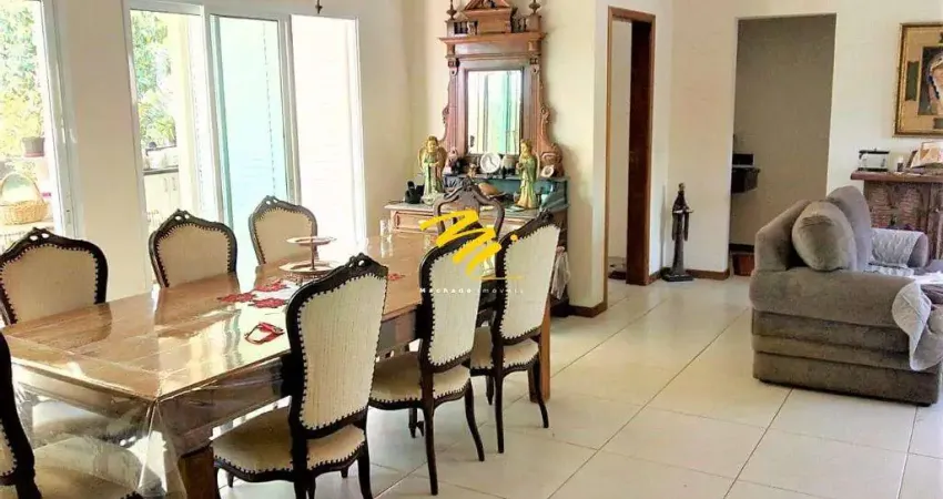 Casa à venda em valinhos, jardim soleil, com 4 suítes, com 286 m², florada da mata