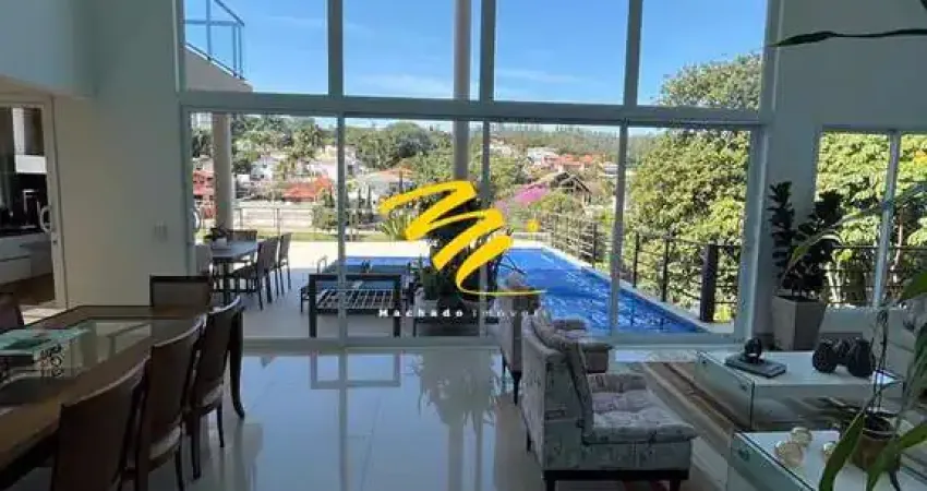 Casa à venda e para alugar em vinhedo, condomínio estância marambaia, com 4 suítes, com 680 m²