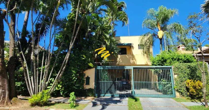 Sobrado à venda em campinas, bairro das palmeiras, com 5 quartos, com 330 m², villaggio de hipica