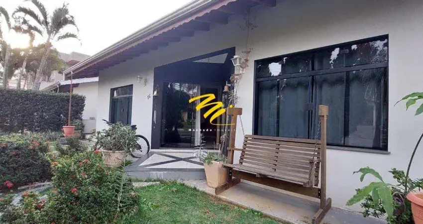 Sobrado à venda em valinhos, santa cruz, com 4 quartos, com 450 m², terras do caribe