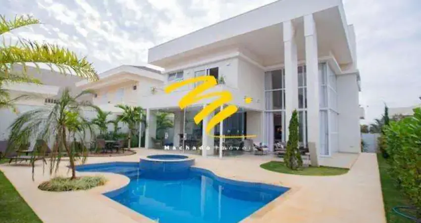 Sobrado à venda em campinas, loteamento mont blanc residence, com 4 suítes, com 408 m²