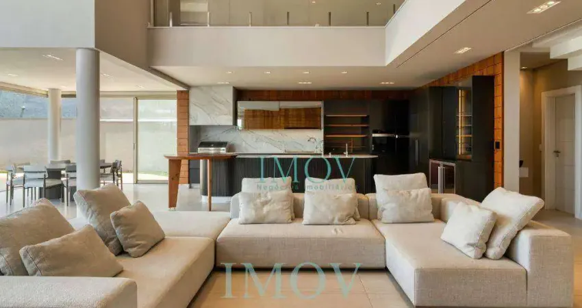 Sobrado com 3 dormitórios à venda, 480 m² por r$ 4.500.000,00 - condomínio residencial alphaville ii - são josé dos campos/sp