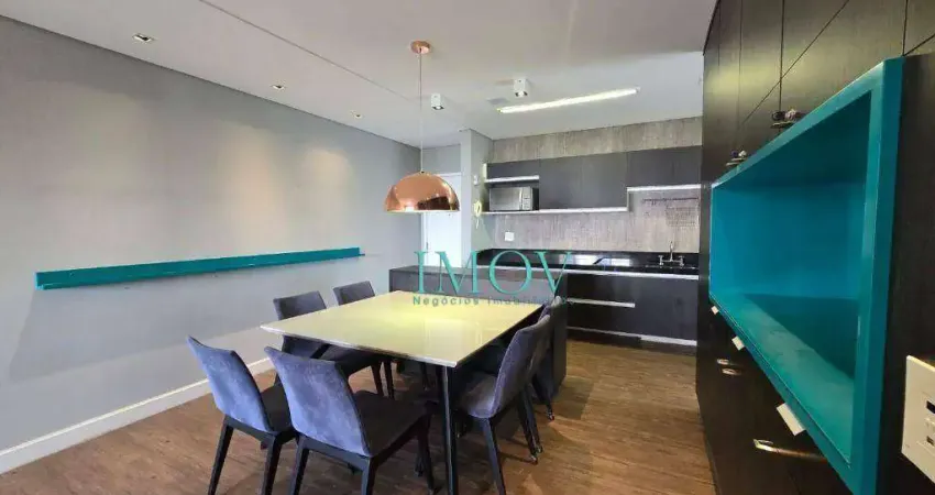 Apartamento com 3 dormitórios para alugar, 108 m² por R$ 6.416,00/mês - Jardim Aquarius - São José dos Campos/SP