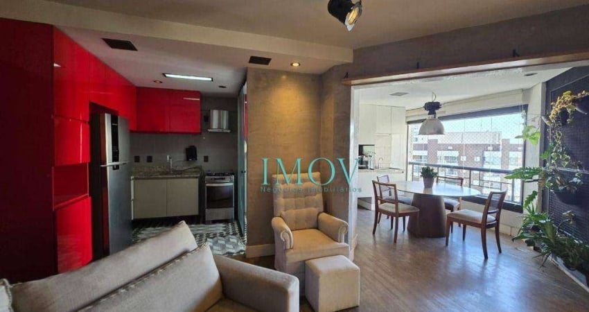 Apartamento com 2 dormitórios para alugar, 67 m² por R$ 5.025,00/mês - Jardim Aquarius - São José dos Campos/SP