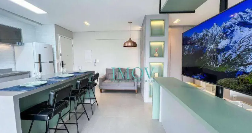 Apartamento com 1 dormitório à venda, 45 m² por R$ 820.000,00 - Jardim Aquarius - São José dos Campos/SP