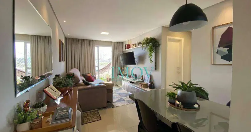 Apartamento com 2 dormitórios à venda, 60 m² por R$ 480.000 - Parque Industrial - São José dos Campos/SP