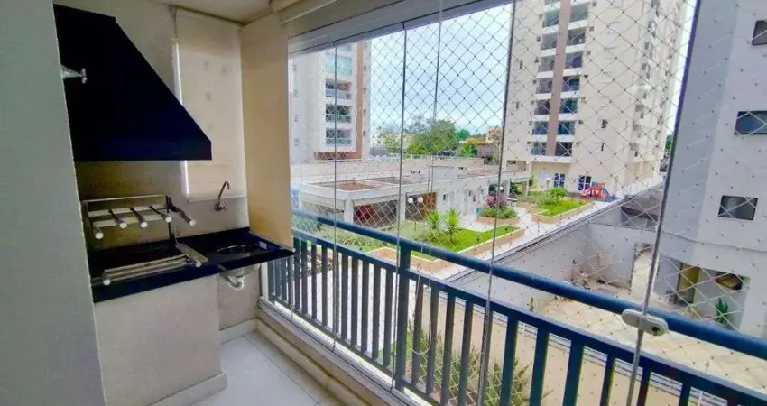 Apartamento com 2 dormitórios para alugar, 65 m² por R$ 5.562,00/mês - Jardim Aquarius - São José dos Campos/SP