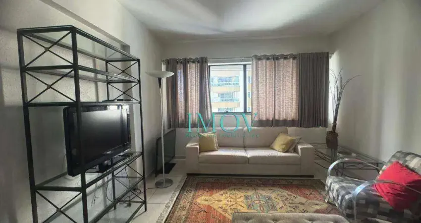 Apartamento com 1 dormitório para alugar, 55 m² por r$ 3.756,00/mês - jardim aquarius - são josé dos campos/sp