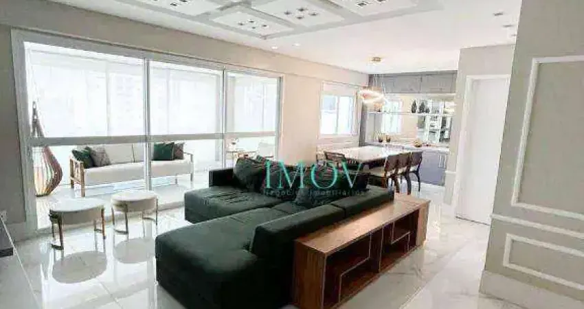 Apartamento com 3 dormitórios à venda, 147 m² por r$ 1.900.000 - vila ema - são josé dos campos/sp