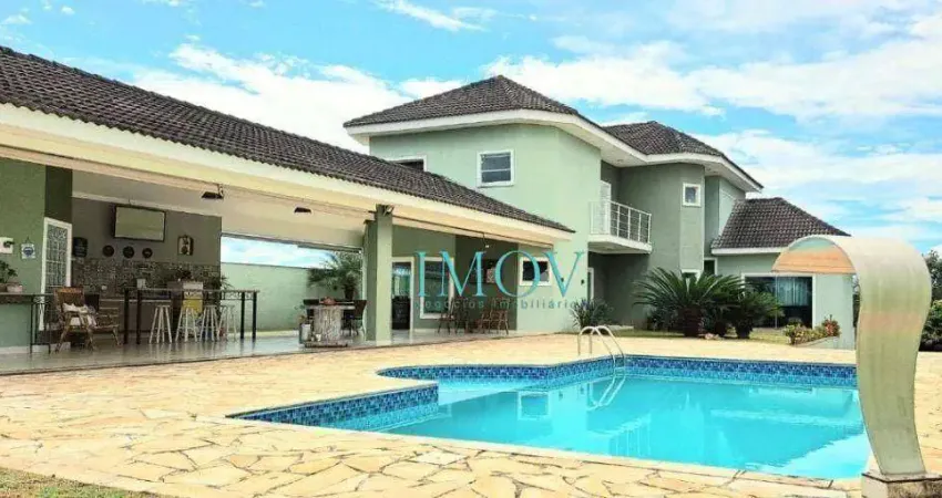 Casa com 3 dormitórios, 400 m² - venda por r$ 2.500.000,00 ou aluguel por r$ 11.801,67/mês - parque mirante do vale - jacareí/sp