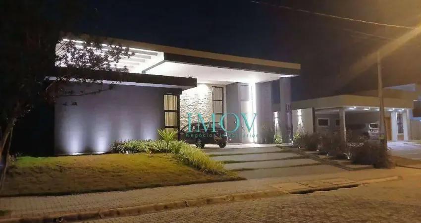 Casa com 3 dormitórios à venda, 250 m² por R$ 2.450.000,00 - Condomínio Residencial Ecopark Bourbon - Caçapava/SP