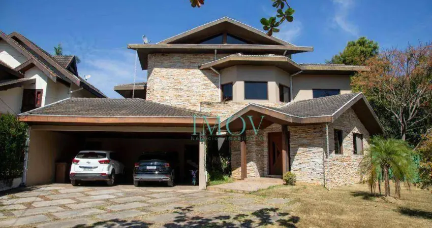 Sobrado com 5 dormitórios, 700 m² - venda por r$ 4.240.000,00 ou aluguel por r$ 16.328,00/mês - conjunto residencial esplanada do sol - são josé dos campos/sp