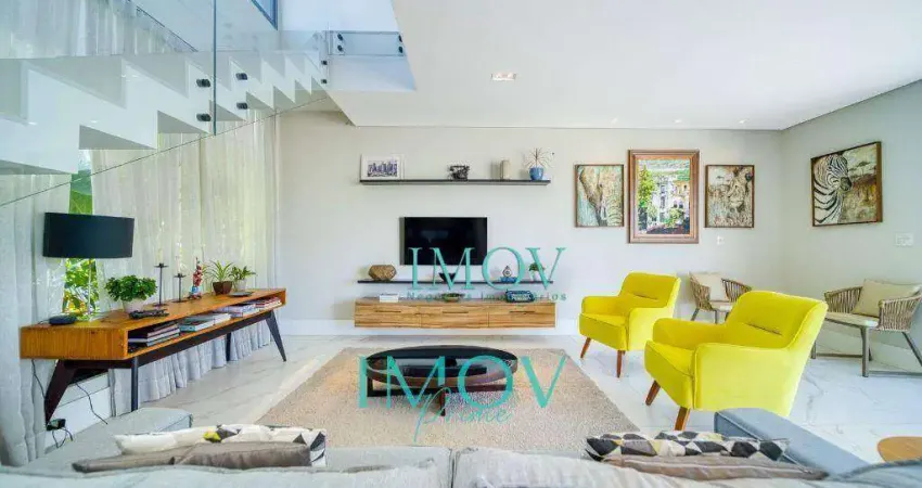 Sobrado com 4 dormitórios à venda, 293 m² por r$ 2.500.000,00 - residencial mônaco - são josé dos campos/sp