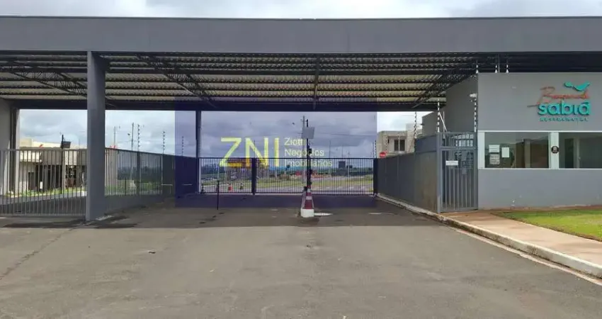 Terreno em condomínio fechado à venda no Residencial Sabiá, Pirassununga