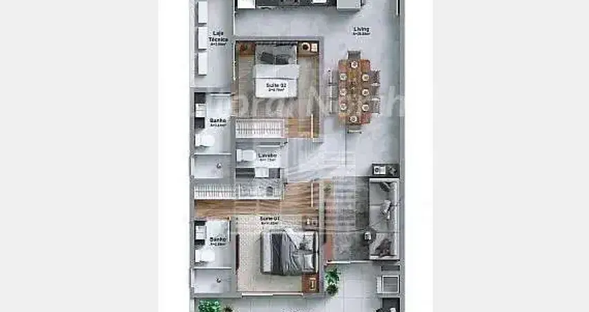 Apartamento com 2 quartos à venda na Rua Pereira Neto, Centro, Itajaí