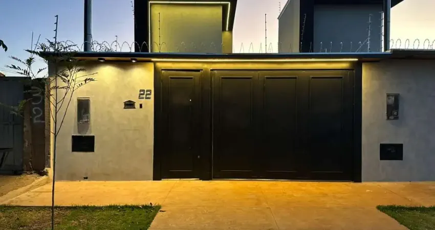 Casa para venda em campo grande, parque residencial rita vieira, 3 dormitórios