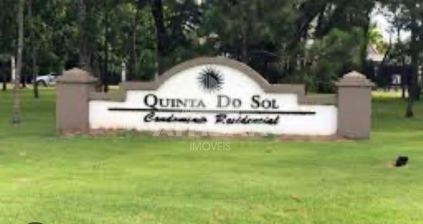 TERRENO NO CONDOMÍNIO QUINTA DO SOL
