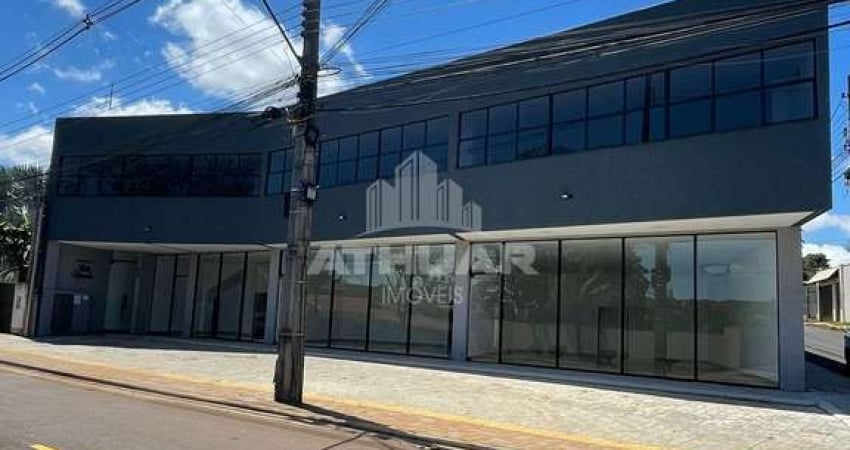 Sala comercial no Jardim Tarobá medindo 65m  de área construída com um banheiro.