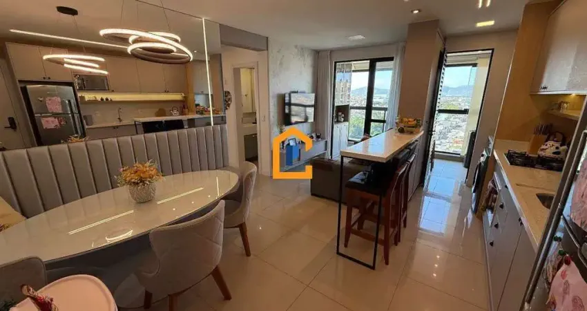 Apartamento mobiliado de 99m² | 3 Dormitórios (1 Suíte) | 2 Vagas | São João, Itajaí - SC
