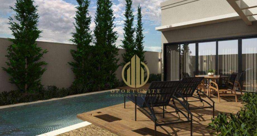 Casa com 3 suítes, escritório e piscina grande à venda- Condomínio Arara Azul - Ribeirão Preto/SP