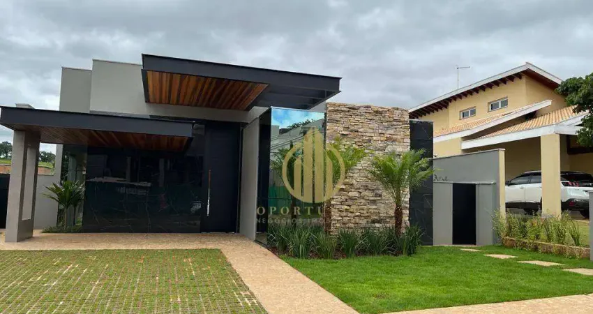 Casa no Condomínio Alphaville I com 3 suítes, Ampla área Gourmet e Piscina Aquecida 258 m² por R$ 2.300,00 Bonfim Paulista/SP