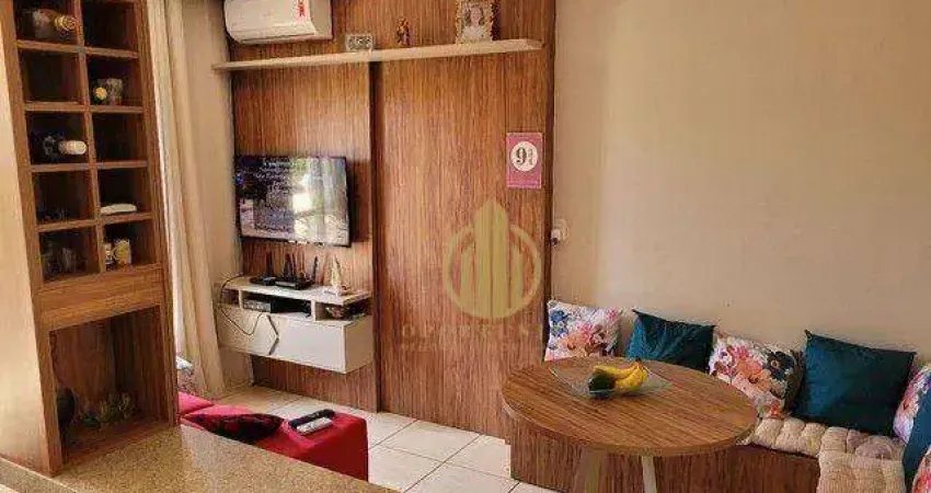 Apartamento com 2 dormitórios à venda, 48 m² por R$ 245.000,00 - Condomínio Quali Residencial - Bonfim Paulista - Ribeirão Preto/SP