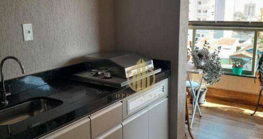 Apartamento para locação 3 Dorm sendo 1 Suíte com Varanda Gourmet - 107m2 -