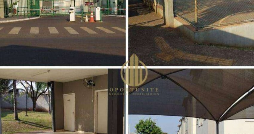 Apartamento com 2 dormitórios à venda, 47 m² por R$ 95.000 - Jardim Heitor Rigon - Ribeirão Preto/SP