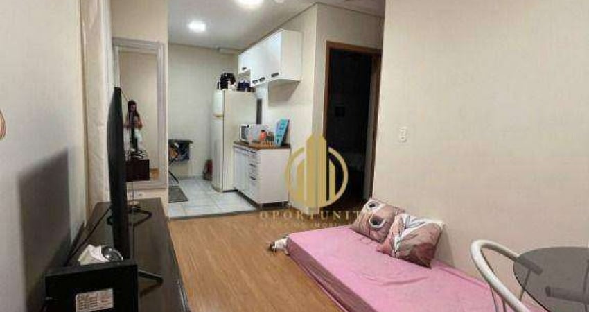 Apartamento com 2 dormitórios, 43 m² - venda por r$ 210.000,00 ou aluguel por r$ 1.510,00/mês - parque residencial lagoinha - ribeirão preto/sp