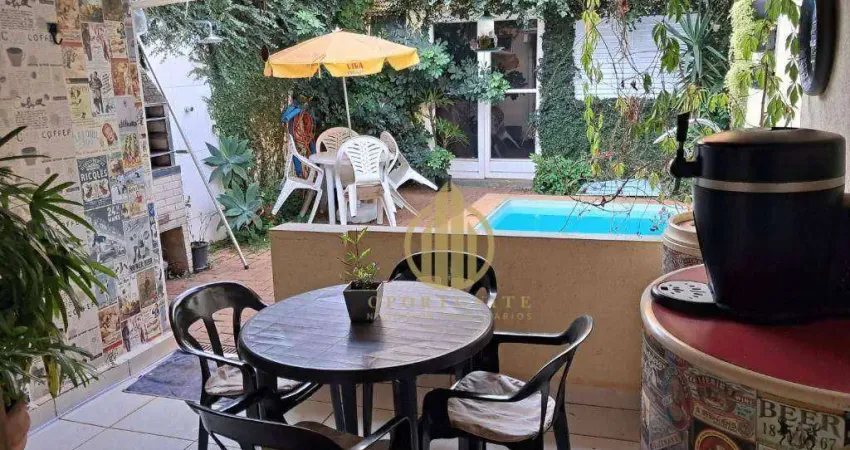 Casa com 2 dormitórios, 120 m² - venda por r$ 650.000,00 ou aluguel por r$ 3.800,00/mês - santa cruz do josé jacques - ribeirão preto/sp