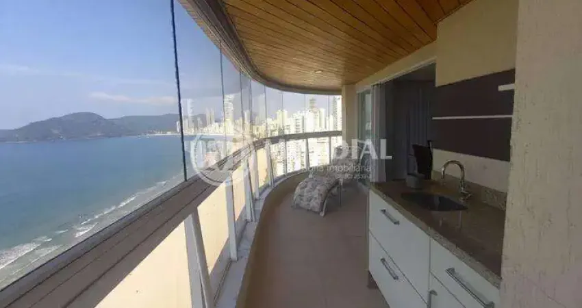 Apartamento para temporada frente mar, centro, balneário camboriú - sc