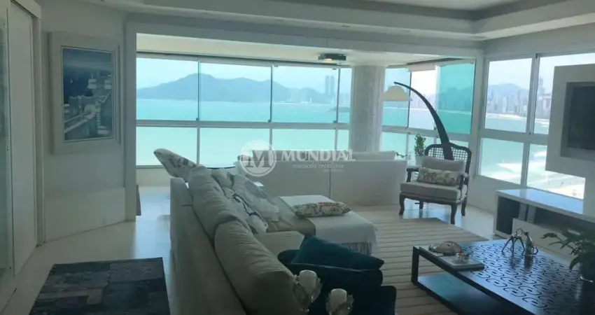 Lindo apartamento com vista mar na barra norte, centro, balneário camboriú - sc