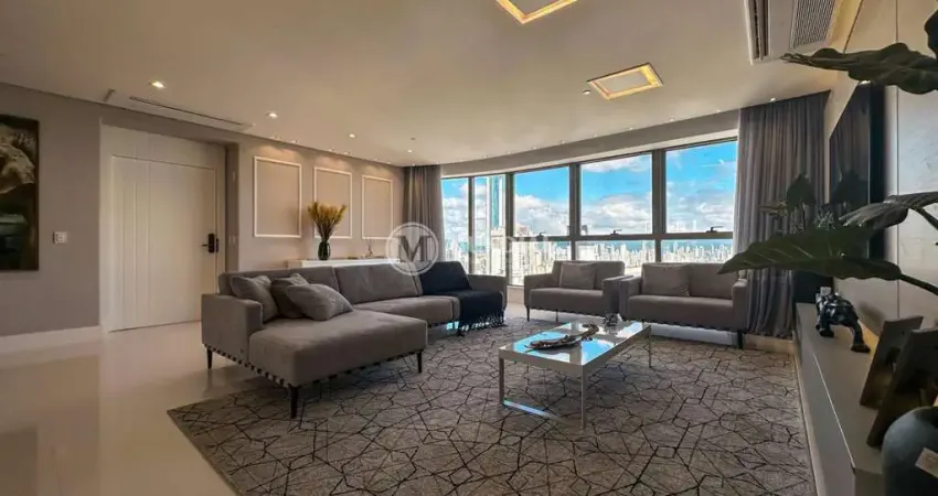 Andar alto finamente mobiliado, centro, balneário camboriú - sc