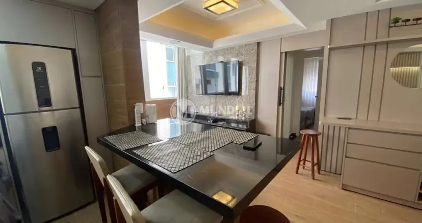 Apartamento mobiliado na quadra do mar, centro, balneário camboriú - sc