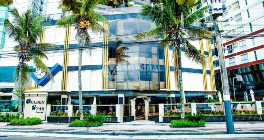 Locação de temporada frente mar alto padrão, centro, balneário camboriú - sc