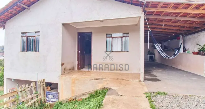 Casa não averbada com 2 dormitórios à venda, 50 m² por r$ 380.000 - jardim boa vista - campo magro/pr