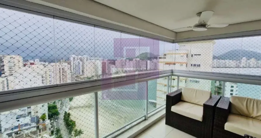 Apartamento de 3 dormitorios com lazer completo no jardim asturias, guaruja