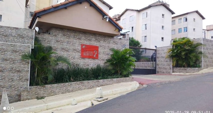 Apartamento para Locação em Bragança Paulista, Condomínio Berbari II, 2 dormitórios, 1 banheiro, 1 vaga