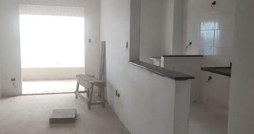 Vila Mirim, apto 2 dorms, suite, vista para o mar. lazer completo