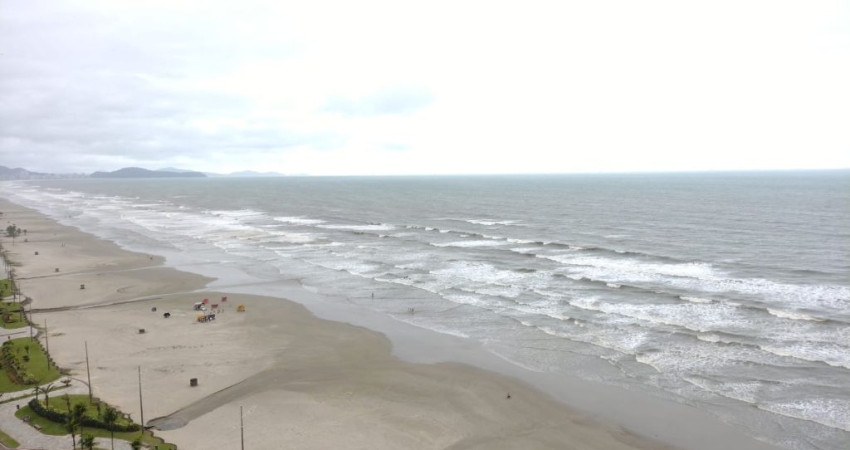 Vila Caiçara - apto alto padrão, frente total para o mar.