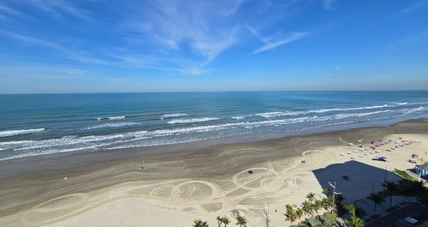 Cobertura 4 quartos mobiliado  Frente Mar - Na Vila Caiçara  em Praia Grande - RP670