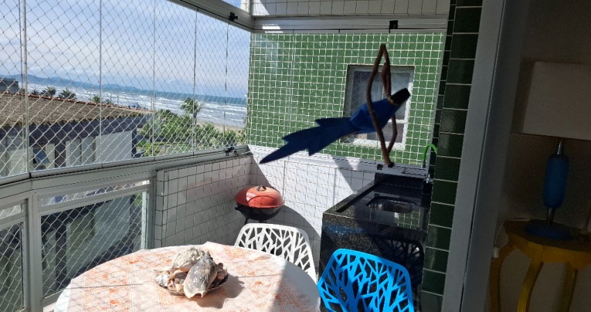 Apartamento 2 Quartos - Prédio Frente Mar com Vista total para a Praia - Vila Caiçara - RP671