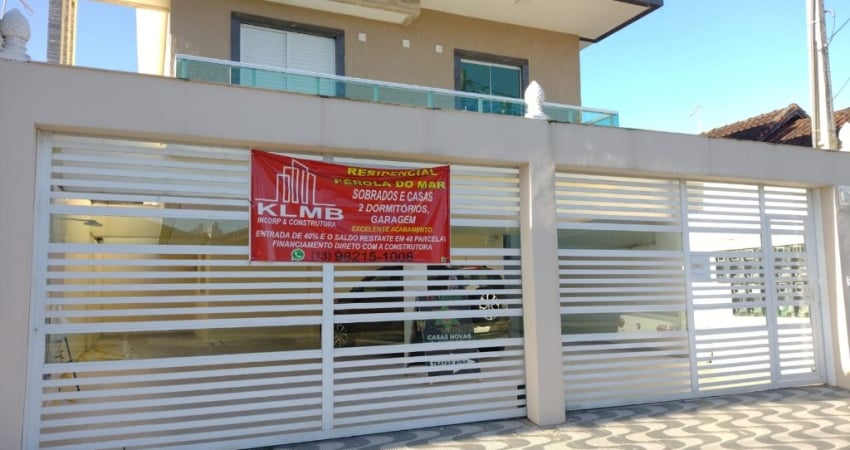 Vila Caiçara, casa térrea 2 dorms, quintal, próximo ao mara