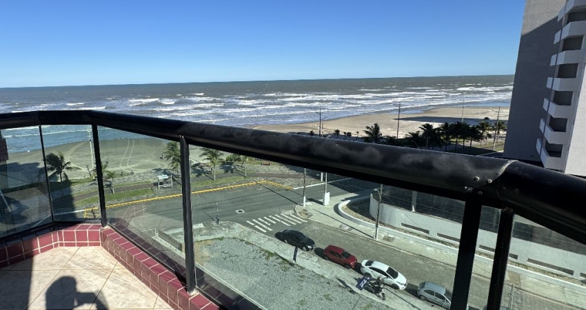 Apartamento 2 Quartos - Prédio Frente Mar com Vista total para a Praia - Vila Caiçara - RPJ132