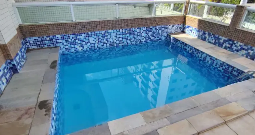 Vila caiçara, excelente apartamento 1 dormitório, 200 mts do mar