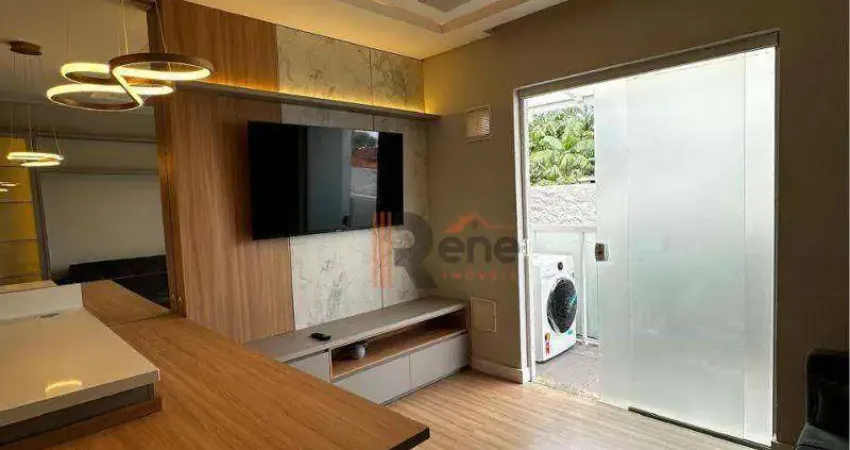 Apartamento semimobiliado, 2 quartos, centro, camboriú, sc