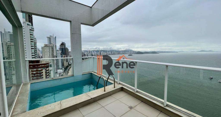 Cobertura 7 suítes. na Avenida Atlântica, Barra Sul em Balneário Camboriu-SC