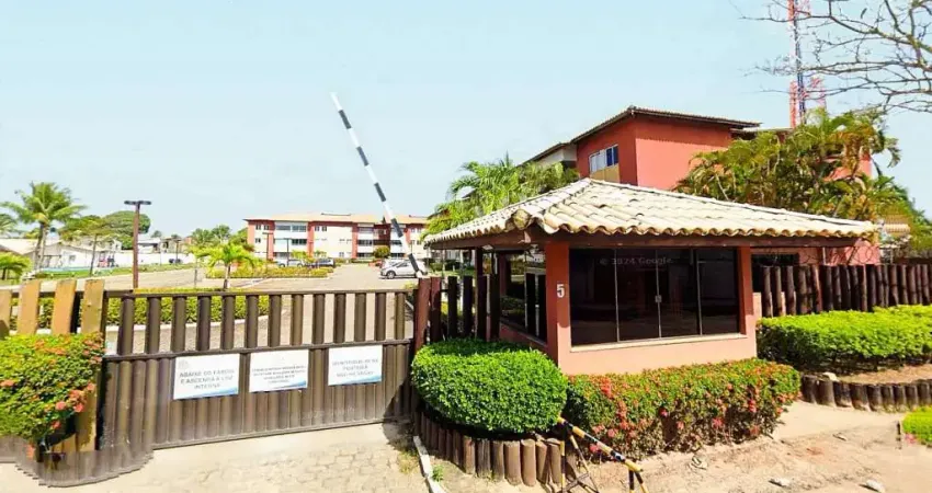 Apartamento de 2/4 -barra de jacuípe - condominio com acesso direto ao rio